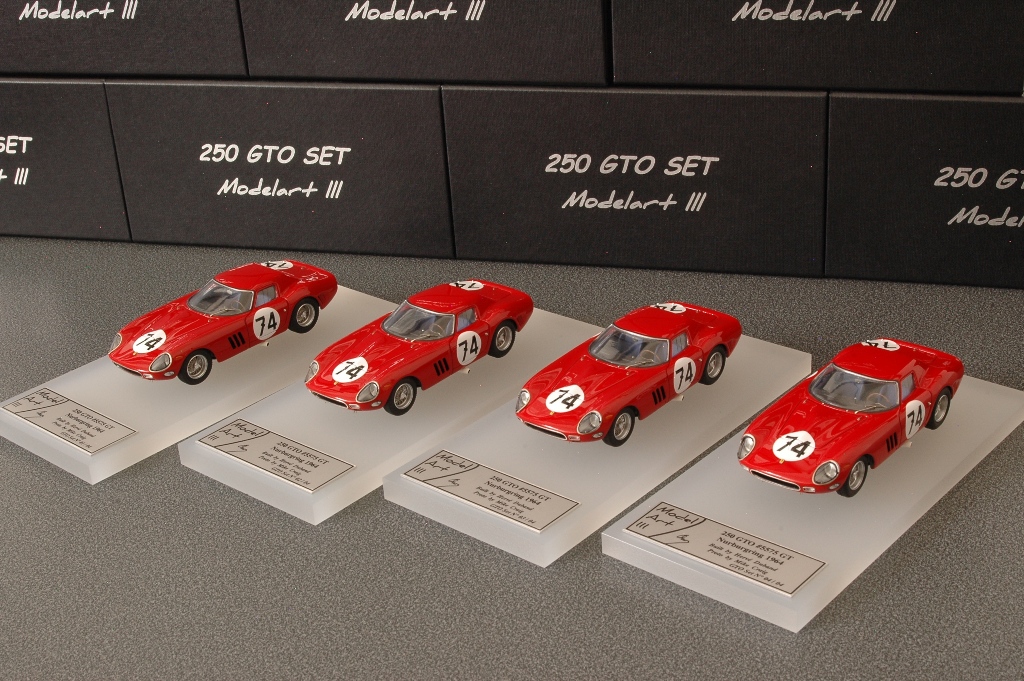 Modelart111 250 GTO Set : #5575 Nurburgring 1964